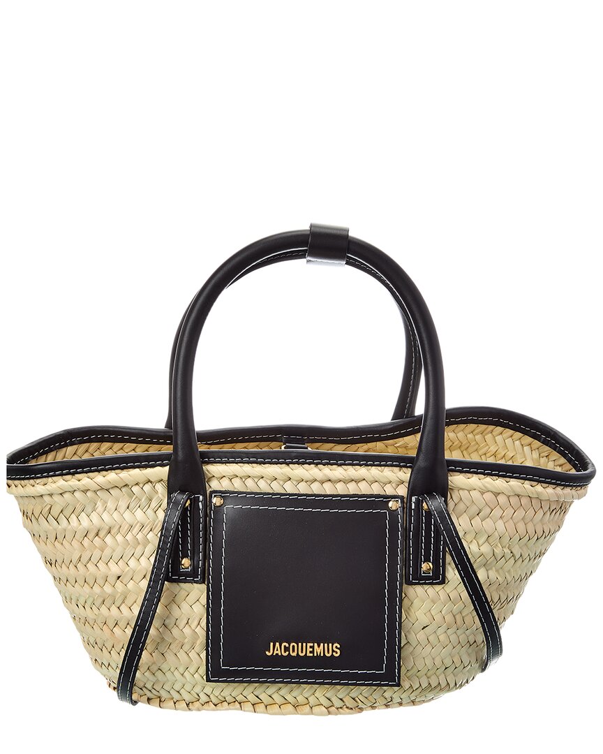 Jacquemus Jacquemus Le Petit Panier Leather Tote