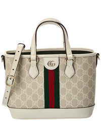 Gucci Gucci Ophidia Small Canvas & Leather Tote