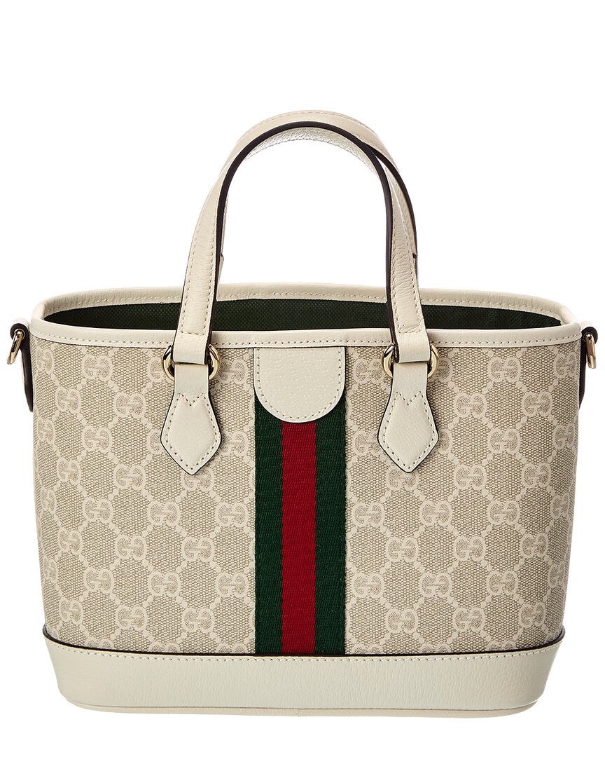 Gucci Gucci Ophidia Small Canvas & Leather Tote