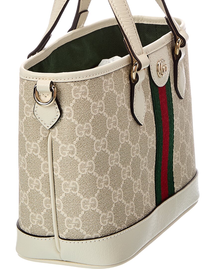 Gucci Gucci Ophidia Small Canvas & Leather Tote