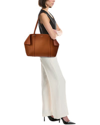 Ferragamo Ferragamo Logo Leather Tote