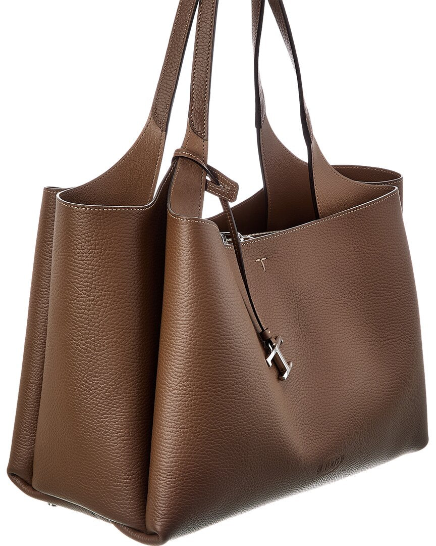 TOD's Tod’S Logo Medium Leather Tote