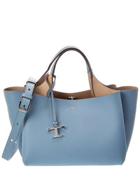 TOD's Tod's T Timeless Pendant Mini Leather Tote