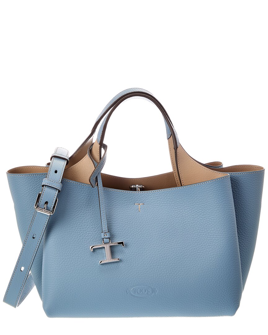 TOD's Tod's T Timeless Pendant Mini Leather Tote