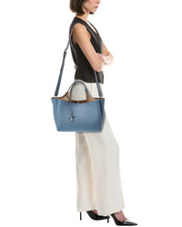 TOD's Tod's T Timeless Pendant Mini Leather Tote