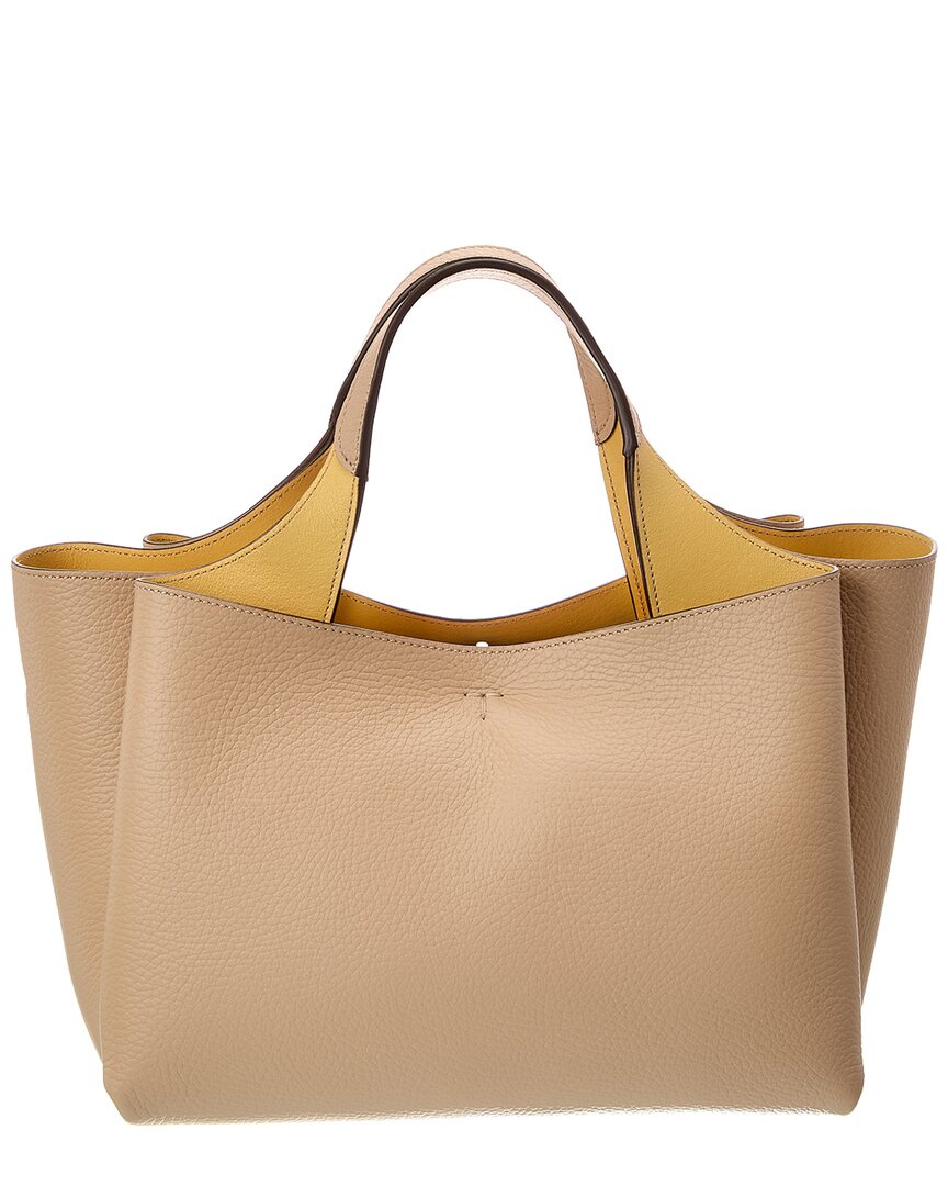 Tod's T Timeless Pendant Mini Leather Tote