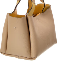 Tod's T Timeless Pendant Mini Leather Tote