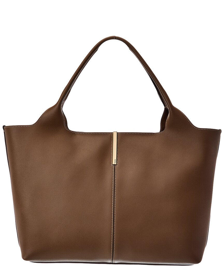 TOD's Tod's Logo Medium Leather Tote