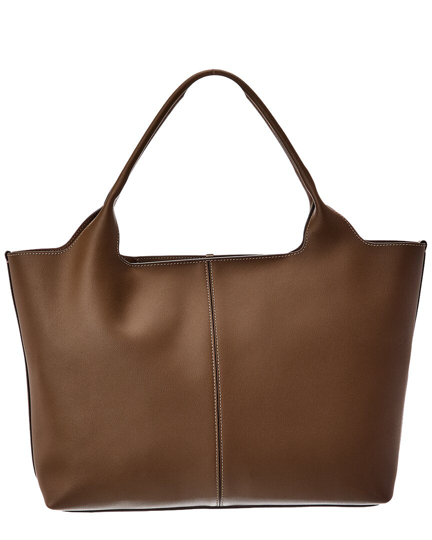 TOD's Tod's Logo Medium Leather Tote
