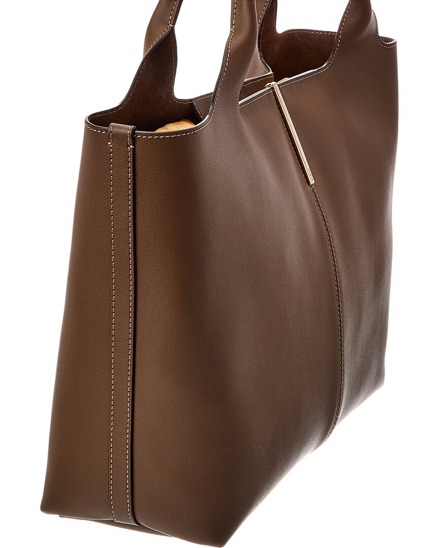TOD's Tod's Logo Medium Leather Tote