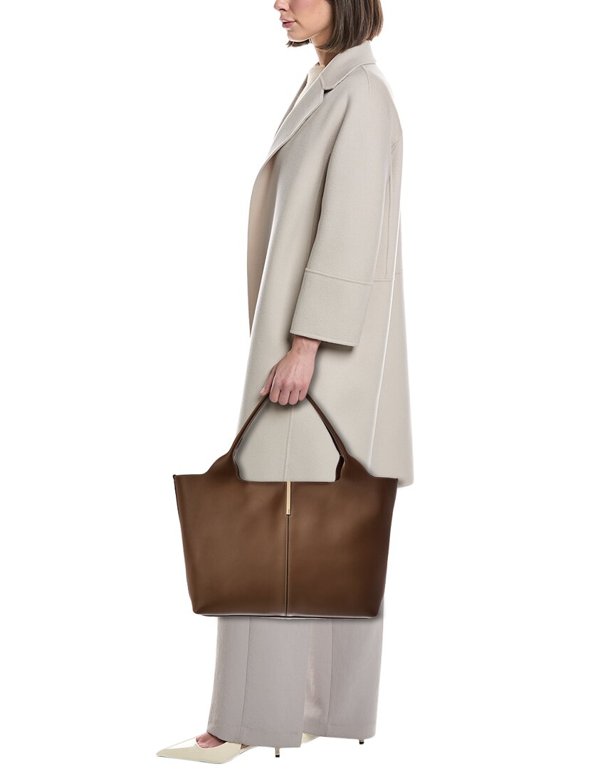 TOD's Tod's Logo Medium Leather Tote