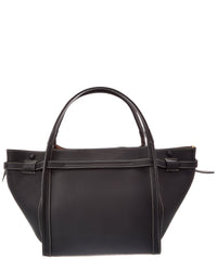 Tod's Logo Small Leather Tote