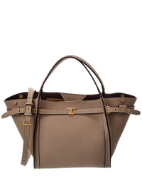 TOD's Tod's Logo Small Leather Tote