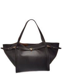 Tod's Logo Medium Leather Tote