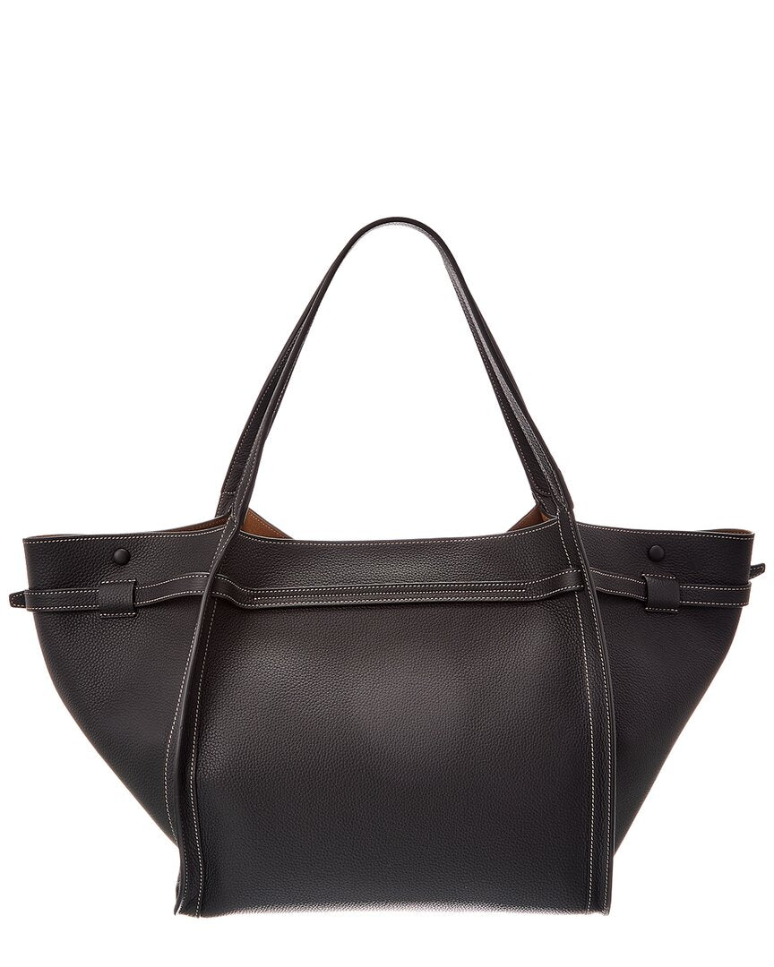 Tod's Logo Medium Leather Tote