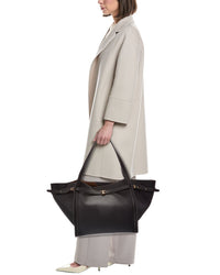 Tod's Logo Medium Leather Tote
