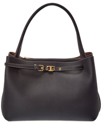 Tod's Logo Small Leather Tote