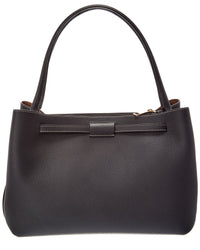 Tod's Logo Small Leather Tote