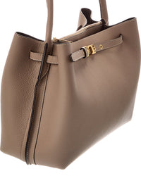 Tod's Logo Small Leather Tote