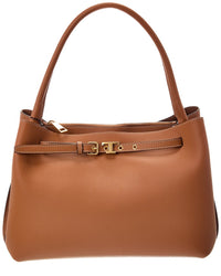 Tod's Logo Small Leather Tote