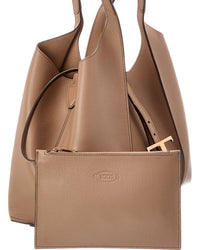 Tod's T Timeless Small Leather Tote