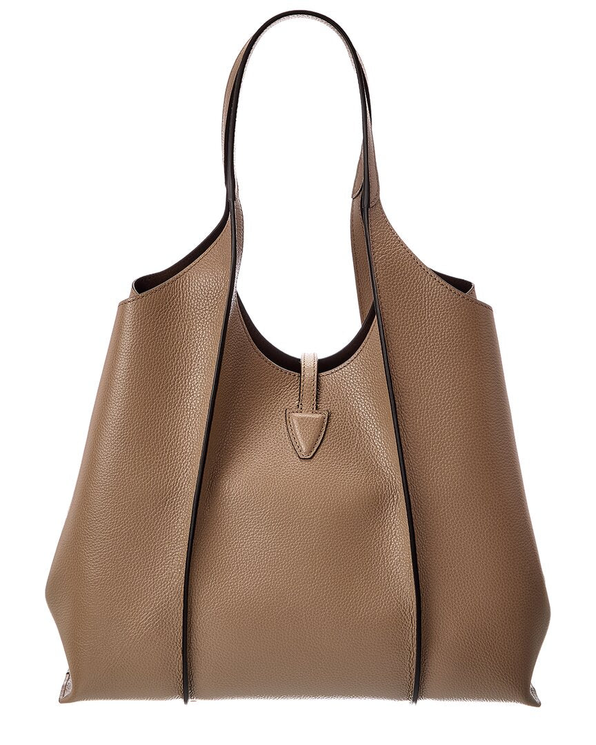 TOD's Tod's T Timeless Medium Leather Tote