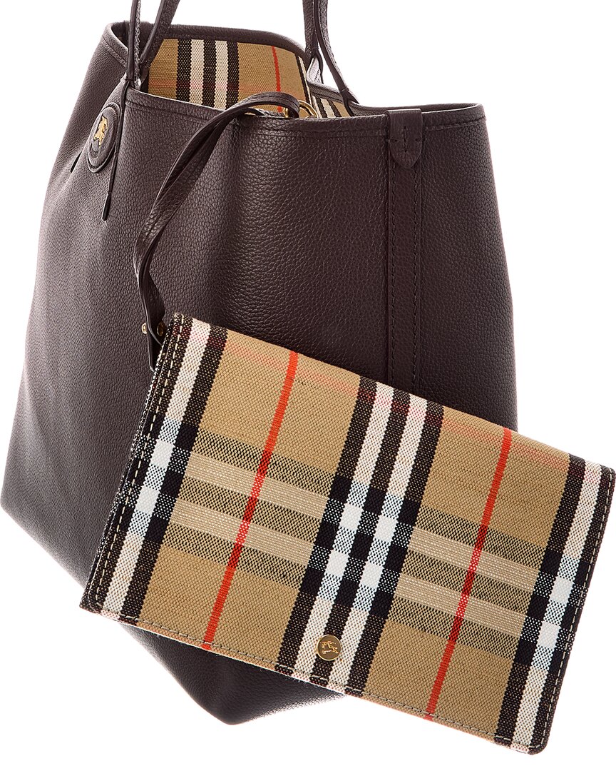 Burberry Burberry Bloomsbury Reversible Medium Leather Tote
