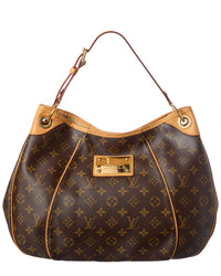 Pre-Owned Louis Vuitton Brown Monogram Canvas Galliera Pm (Authentic Pre-Loved)
