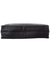 Pre-Owned Chanel Black Lambskin Leather Shoulder Tote (Authentic Pre-Loved)