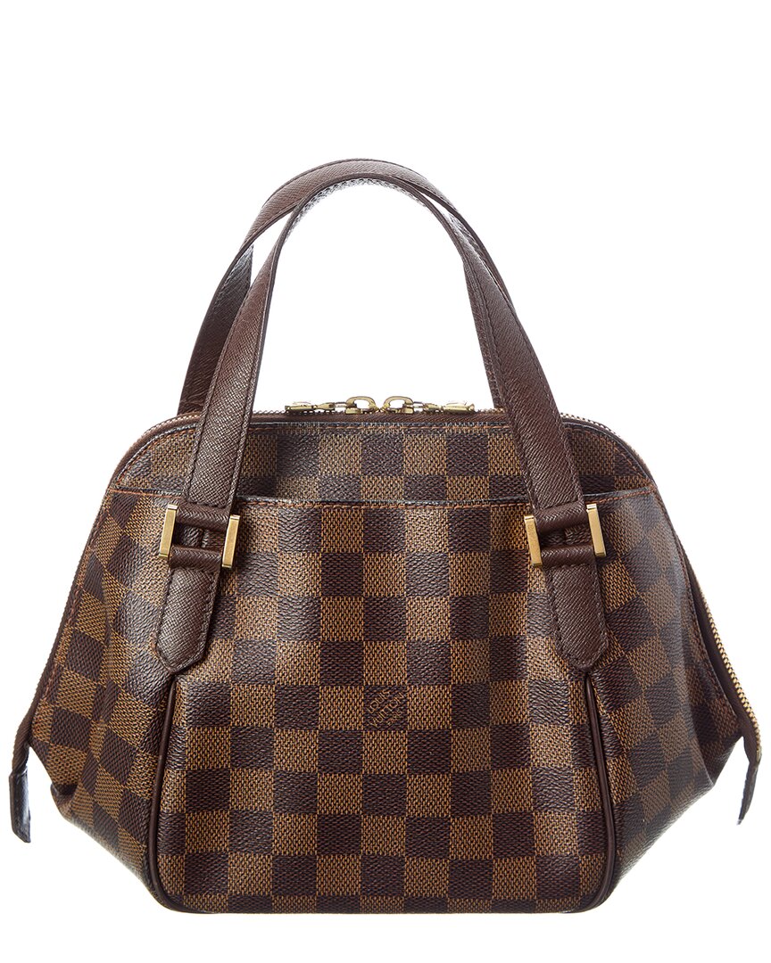 Pre-Owned Louis Vuitton Brown Damier Ebene Belem Pm (Authentic Pre-Loved)