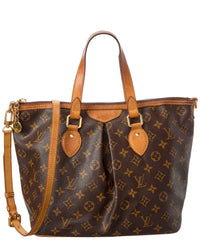 Pre-Owned Louis Vuitton Brown Monogram Canvas Palermo Pm (Authentic Pre-Loved)