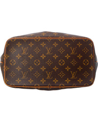 Pre-Owned Louis Vuitton Brown Monogram Canvas Palermo Pm (Authentic Pre-Loved)