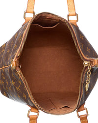Pre-Owned Louis Vuitton Brown Monogram Canvas Palermo Pm (Authentic Pre-Loved)