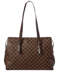 Louis Vuitton Louis Vuitton Brown Damier Ebene Coated Canvas Chelsea (Authentic Pre-Loved)