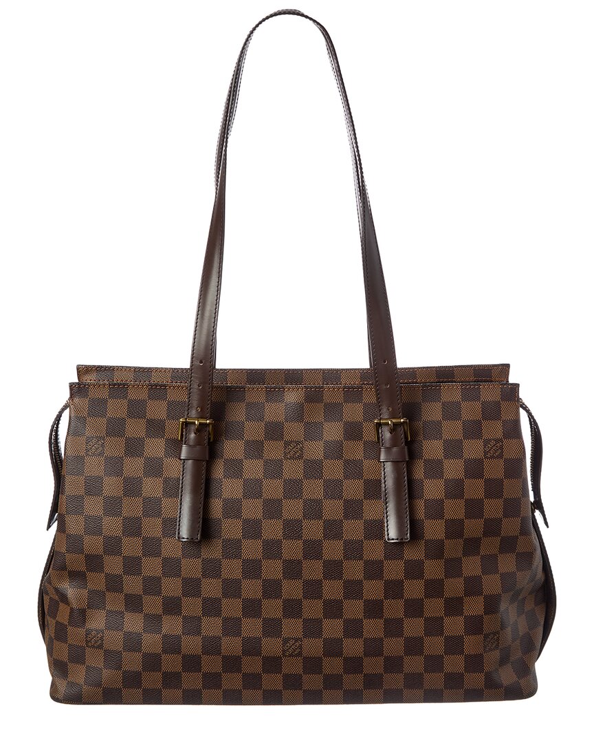 Louis Vuitton Louis Vuitton Brown Damier Ebene Coated Canvas Chelsea (Authentic Pre-Loved)