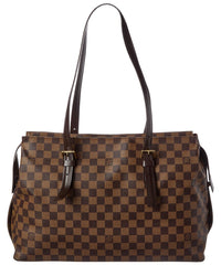 Louis Vuitton Louis Vuitton Brown Damier Ebene Coated Canvas Chelsea (Authentic Pre-Loved)