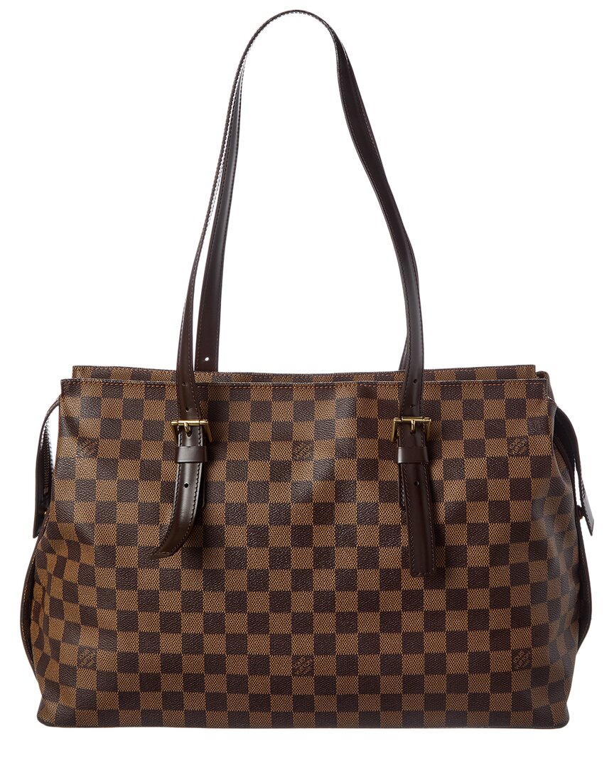 Louis Vuitton Louis Vuitton Brown Damier Ebene Coated Canvas Chelsea (Authentic Pre-Loved)
