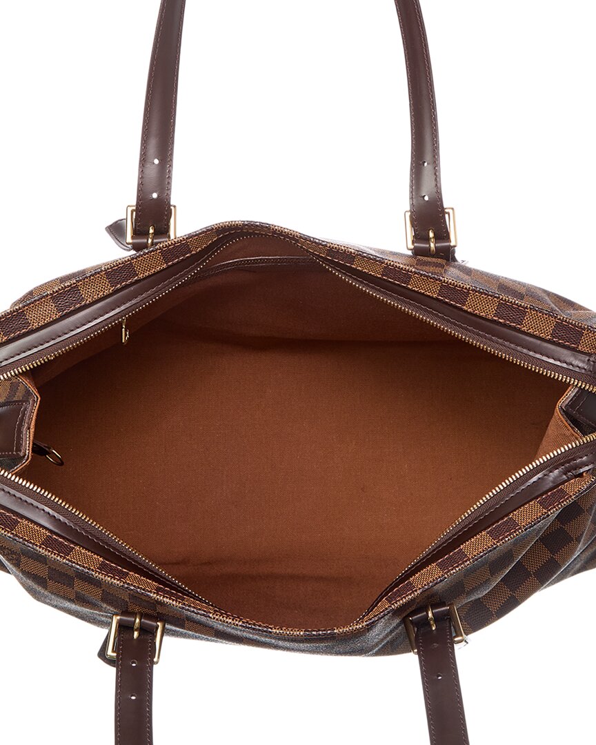 Louis Vuitton Louis Vuitton Brown Damier Ebene Coated Canvas Chelsea (Authentic Pre-Loved)