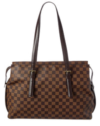 Louis Vuitton Louis Vuitton Brown Damier Ebene Coated Canvas Chelsea (Authentic Pre-Loved)
