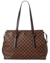 Louis Vuitton Louis Vuitton Brown Damier Ebene Coated Canvas Chelsea (Authentic Pre-Loved)