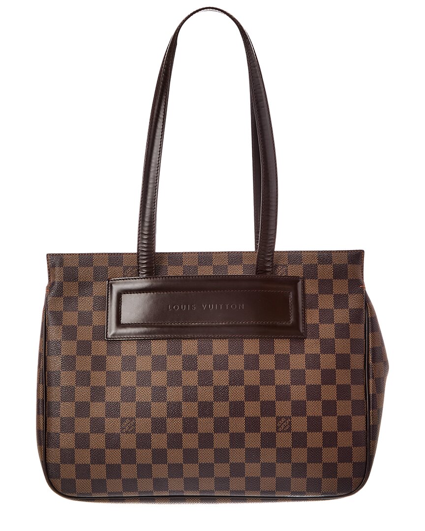 Louis Vuitton Louis Vuitton Brown Damier Ebene Coated Canvas Parioli Pm (Authentic Pre-Loved)