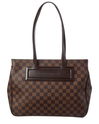 Louis Vuitton Louis Vuitton Brown Damier Ebene Coated Canvas Parioli Pm (Authentic Pre-Loved)