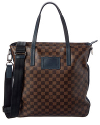 Louis Vuitton Louis Vuitton Brown Damier Ebene Coated Canvas Herald (Authentic Pre-Loved)