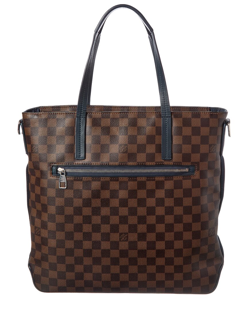 Louis Vuitton Louis Vuitton Brown Damier Ebene Coated Canvas Herald (Authentic Pre-Loved)