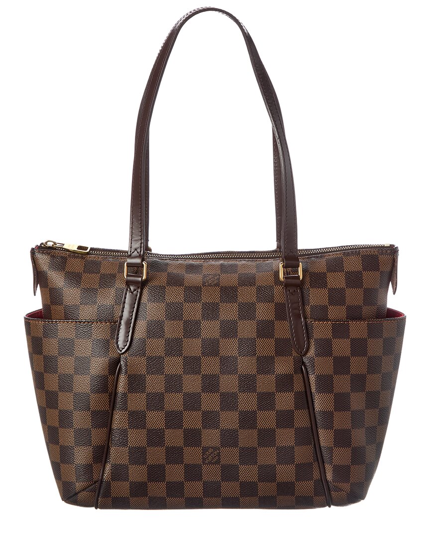 Louis Vuitton Louis Vuitton Brown Damier Ebene Coated Canvas Totally Pm (Authentic Pre-Loved)