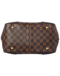 Louis Vuitton Louis Vuitton Brown Damier Ebene Coated Canvas Verona Pm (Authentic Pre-Loved)