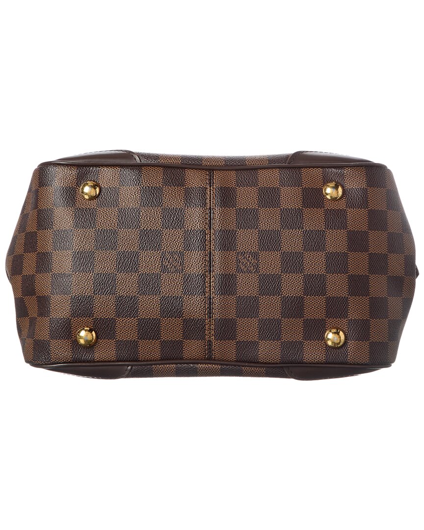 Louis Vuitton Louis Vuitton Brown Damier Ebene Coated Canvas Verona Pm (Authentic Pre-Loved)