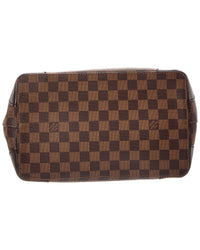 Louis Vuitton Louis Vuitton Brown Damier Ebene Coated Canvas Hampstead Pm (Authentic