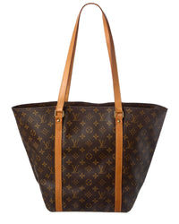 Louis Vuitton Louis Vuitton Brown Monogram Coated Canvas Sac Shopping (Authentic Pre-Loved)