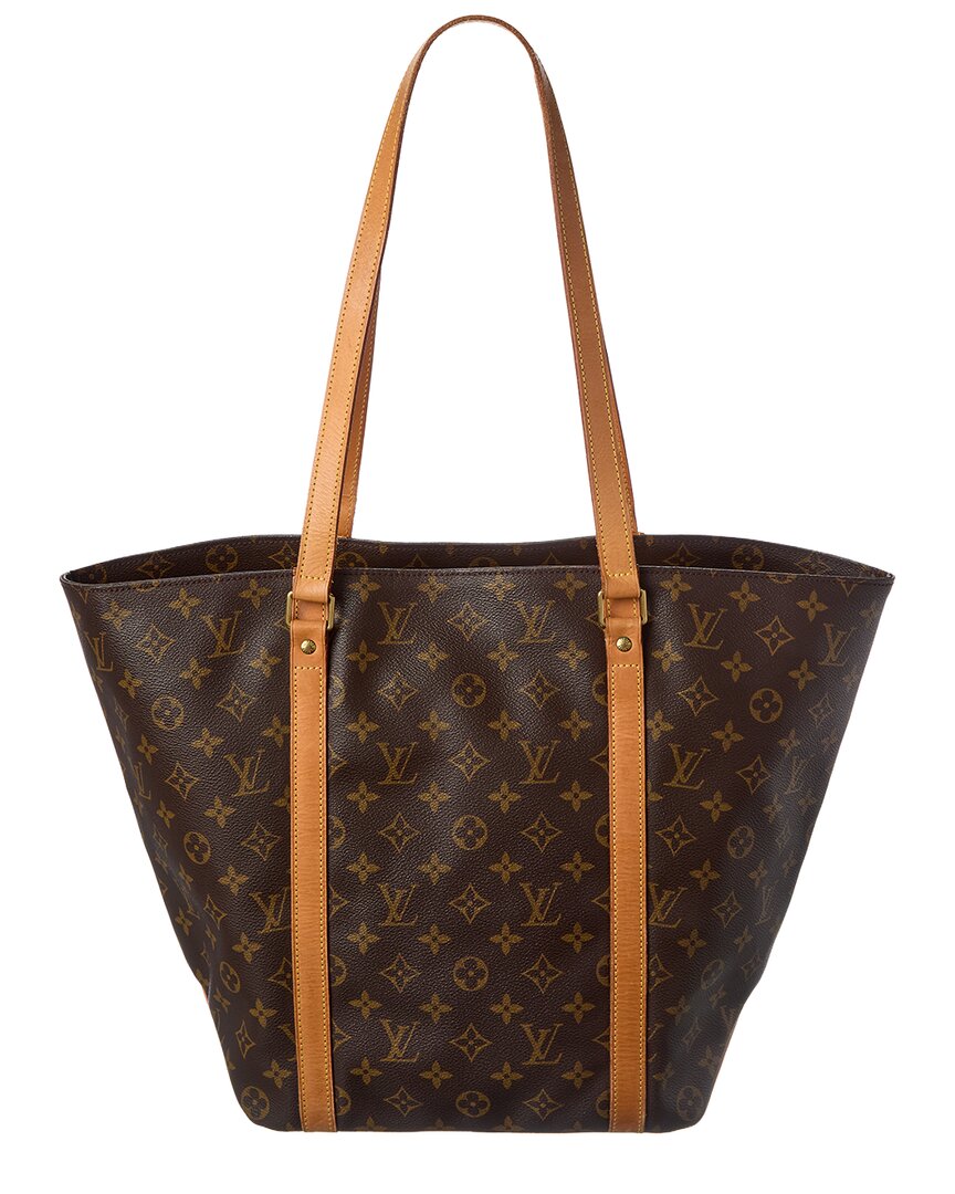 Louis Vuitton Louis Vuitton Brown Monogram Coated Canvas Sac Shopping (Authentic Pre-Loved)